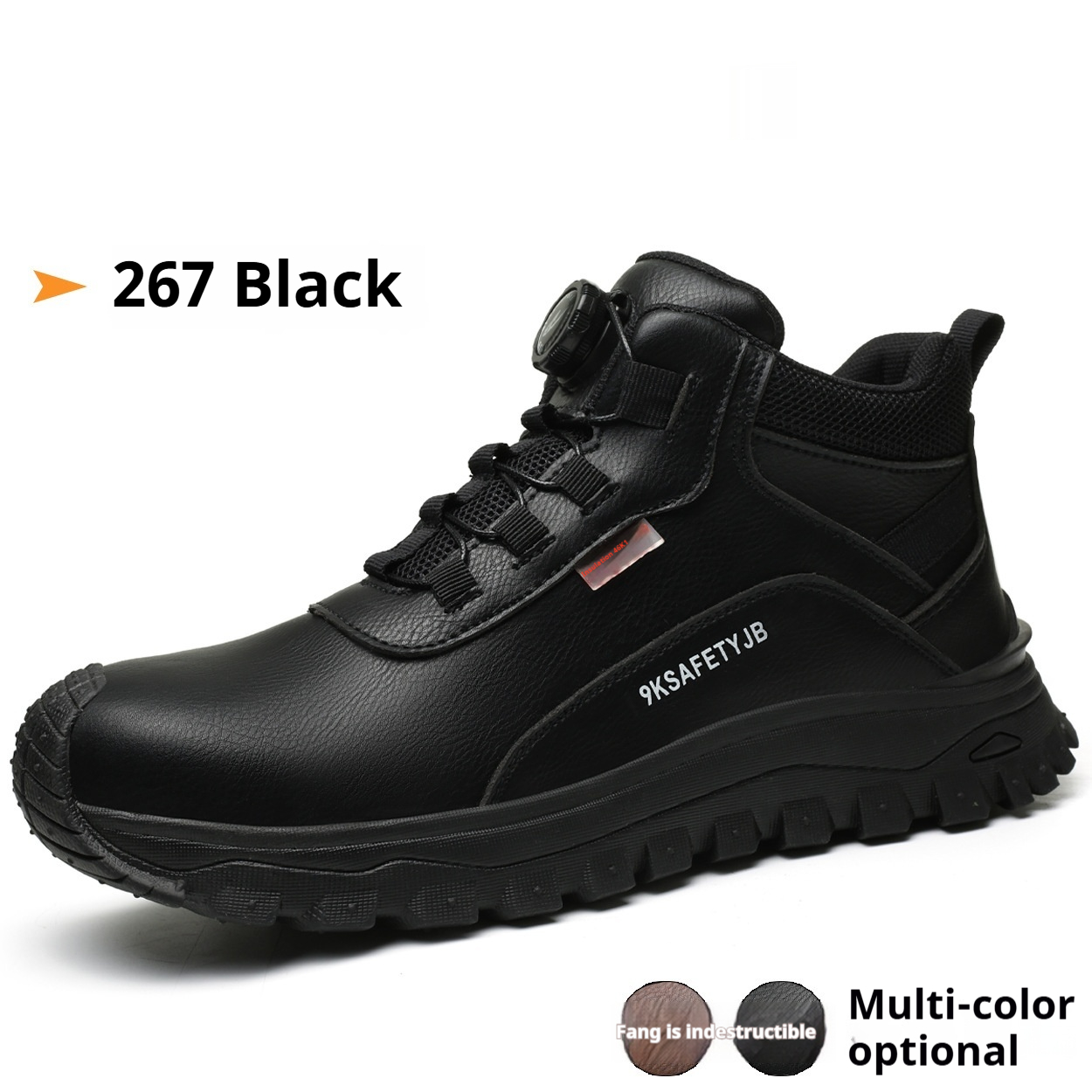 Flyknit Safety Comfortable Breathable Work Shoes foto 2
