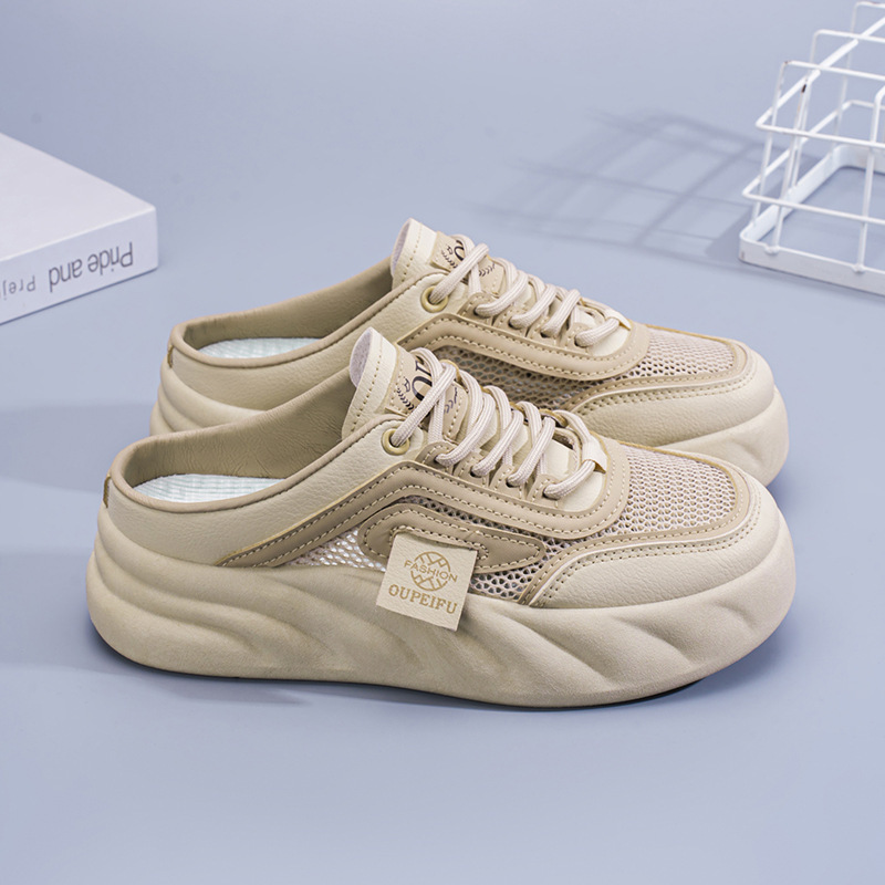 Womens Outdoor Korean-style Versatile White Shoes foto 5