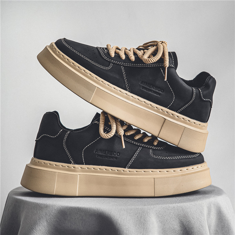 Non-slip Wear-resistant Platform Sports Board Shoes foto 2