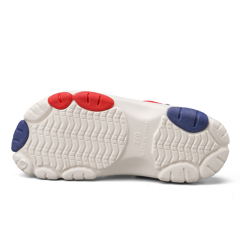 Men's Summer Wear Thick Bottom Increased Closed Toe Coros Slippers foto 2