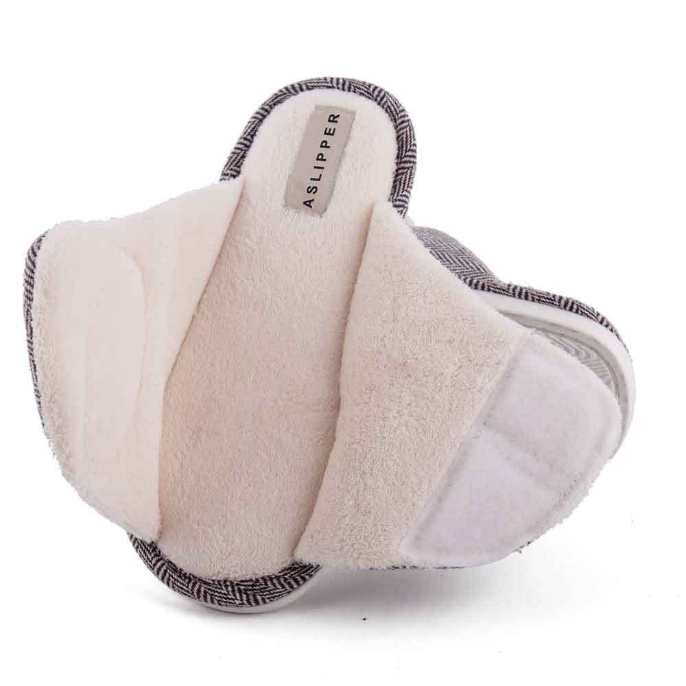 Men's And Women's Velcro Adjustable Open Slippers foto 5