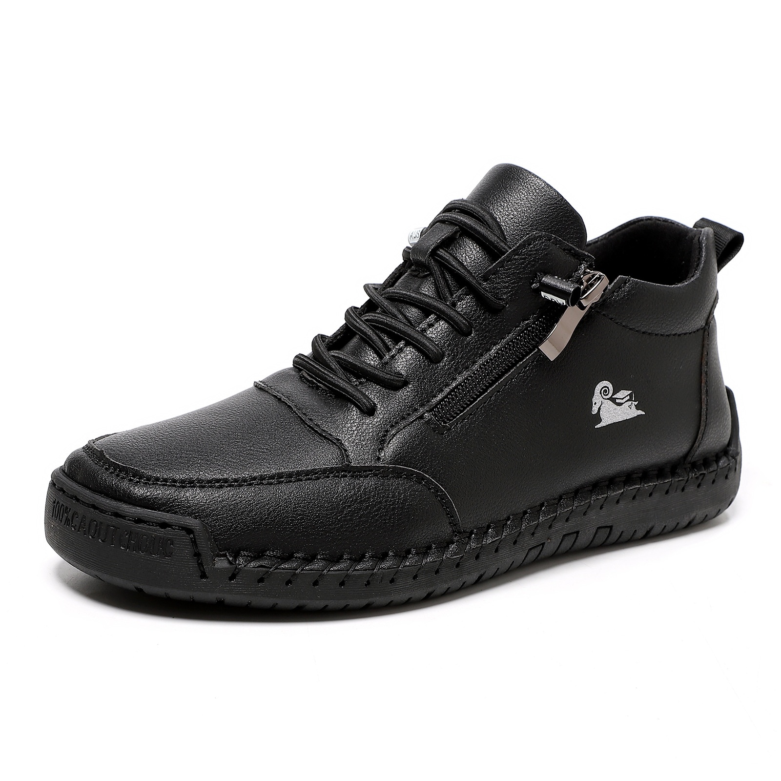Womens Hand-Stitched Soft-Soled Casual Flat Shoes For FallWinter foto 5