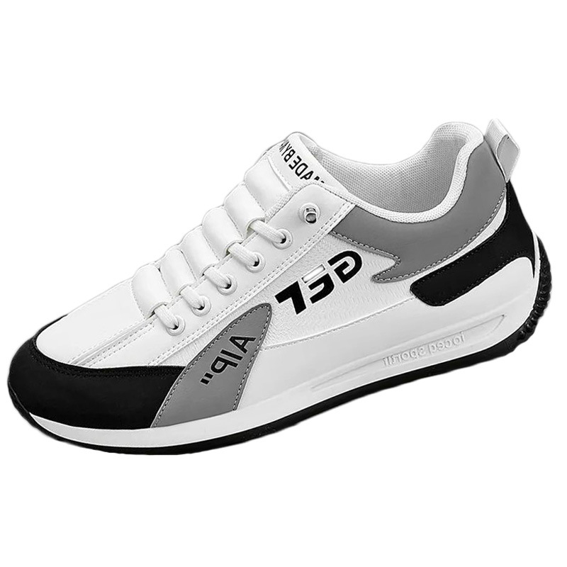 Men Sports Flat Shoes Comfortable Breathable Non-slip Wear-resistant Board Shoes foto 4