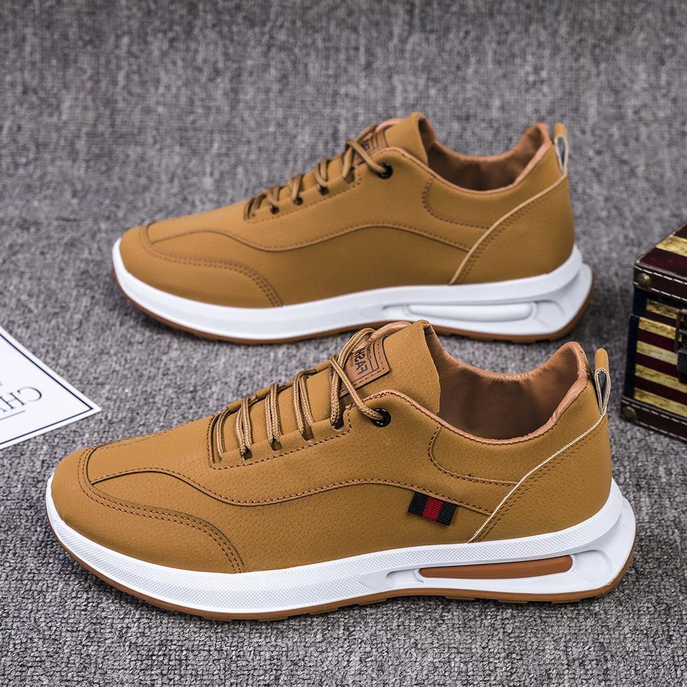Leather Surface Casual Sports Shoes foto 4