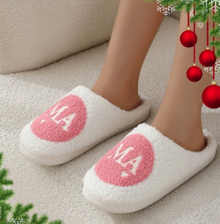 Baotou Casual Warm Mother Slippers foto 3