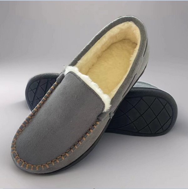Winter Cloth Shoes With Velvet Bean Thick And Warm Cotton Shoes foto 3
