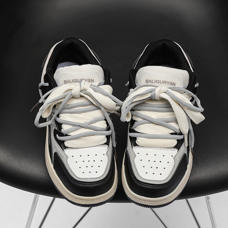 Niche Men's Shoes Breathable Sneaker Thick Rope Low-top Sneakers Versatile Casual Shoes foto 5