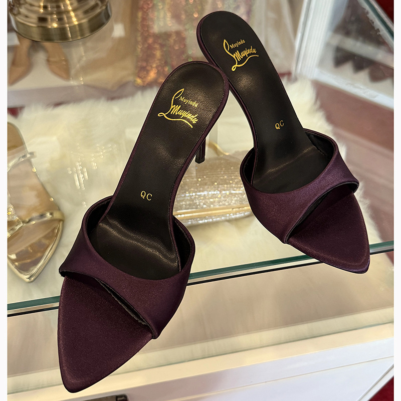 Women's High Heels Pointed Toe Strap Stiletto Sandals foto 2