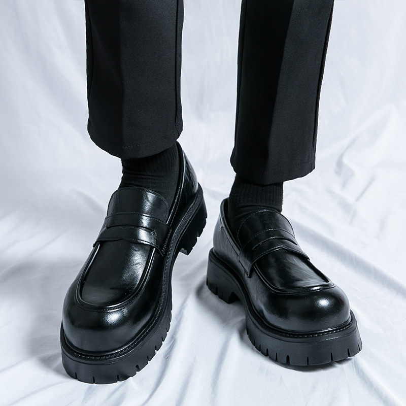 British Style Business Formal Wear Leisure Slip-on Trendy Shoes foto 4