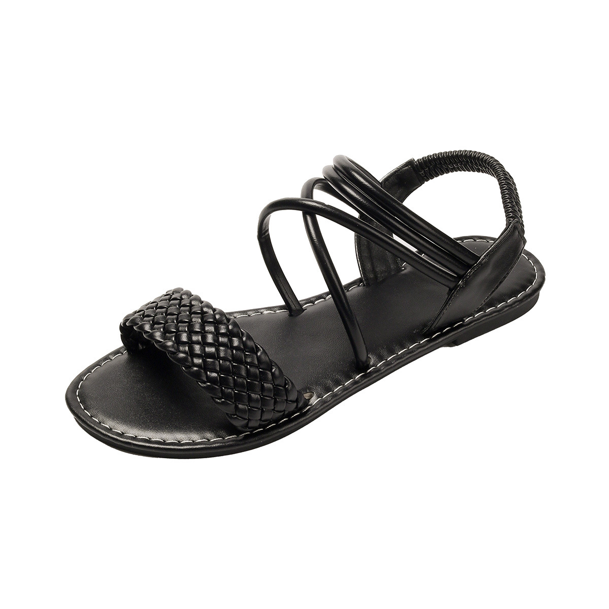 Women's Sandals Fashionable All-match Woven foto 3