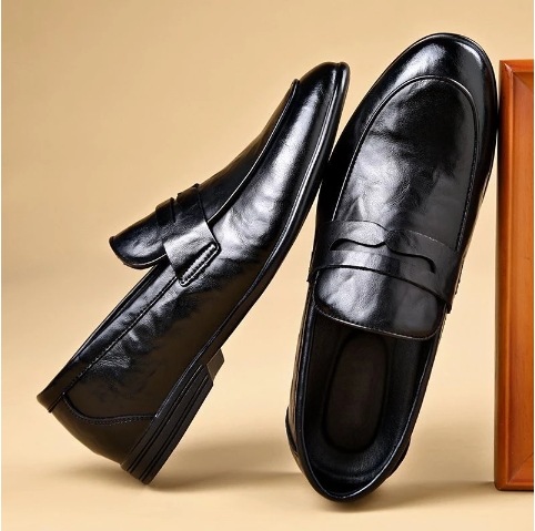 Business Formal Wear Leather Shoes Men foto 2