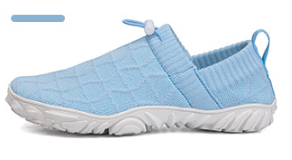 Men's Slip-on Breathable Flyknit Soft Bottom Indoor Fitness Shoes foto 4