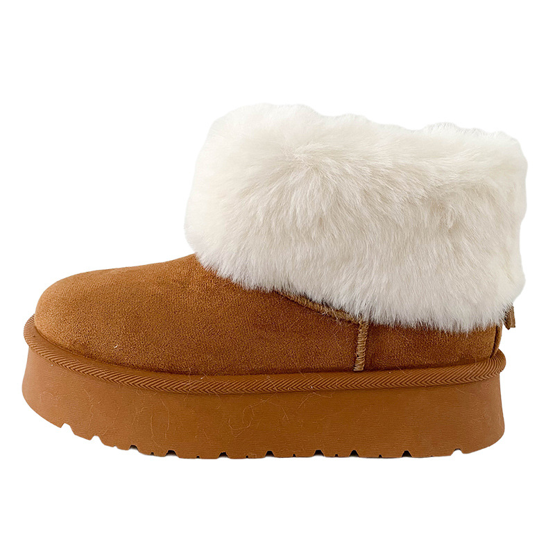 Women's Short-tube Snow Boots With Latex Insoles foto 4