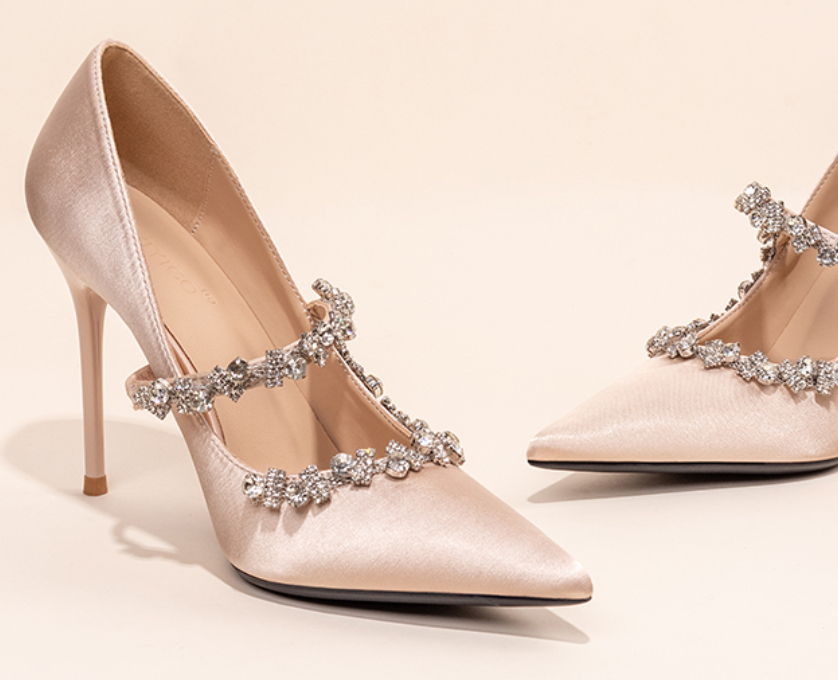 Dopamine Elegant Super Soft Dress High Heels foto 5