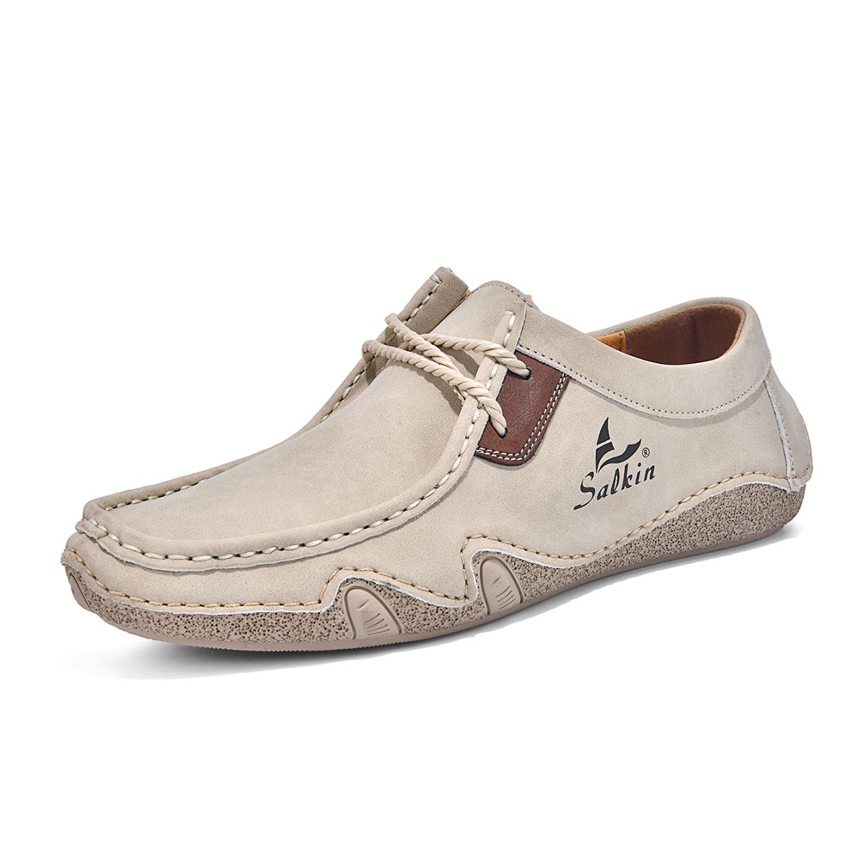 Men's Low-cut Casual Shoes With Front Laces foto 2
