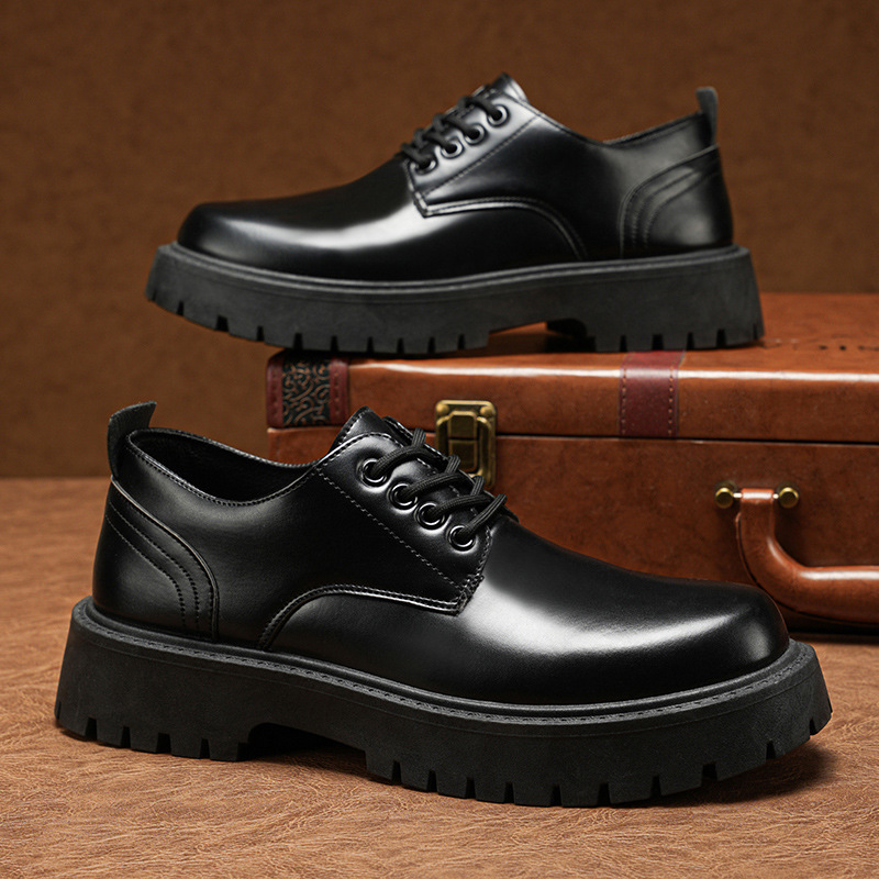 Mens Dress Shoes Business-style British Derby foto 4