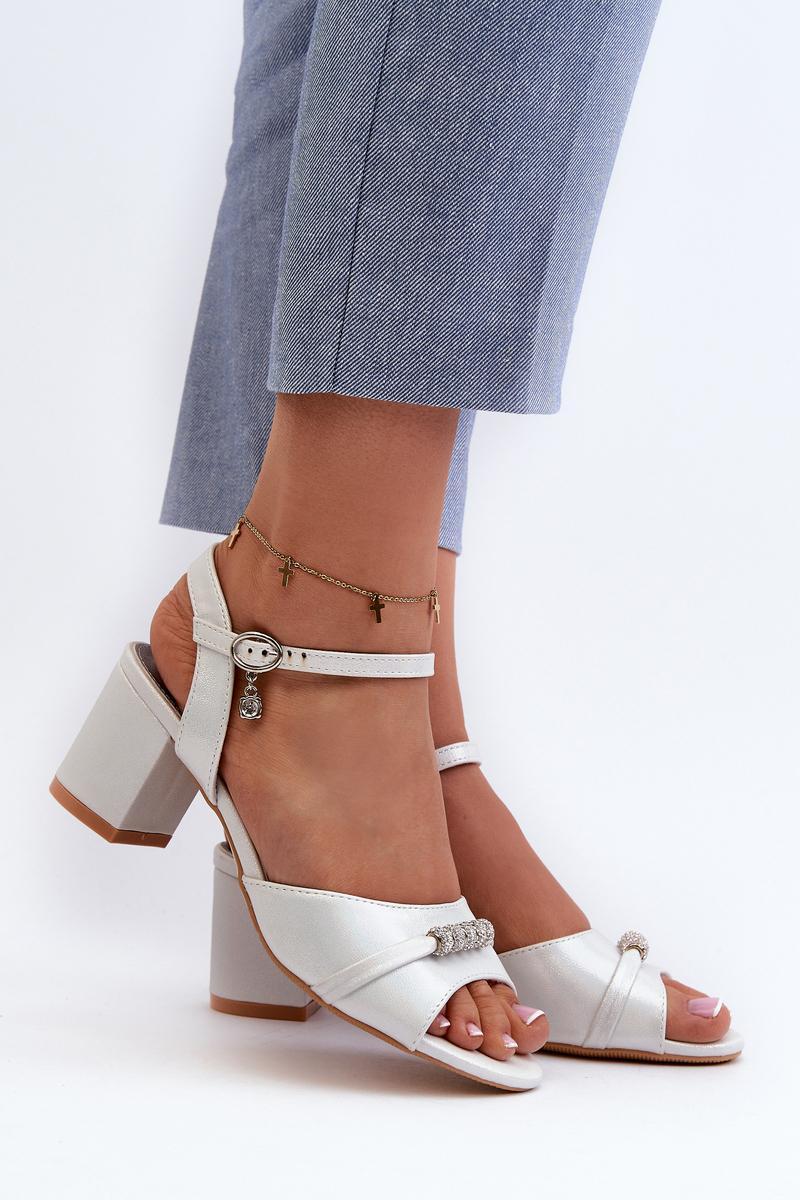 Sandalen op hak Step in style