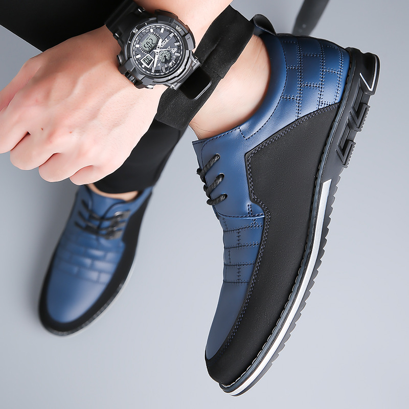 Men's Plus Size British Style Versatile Shoes foto 2