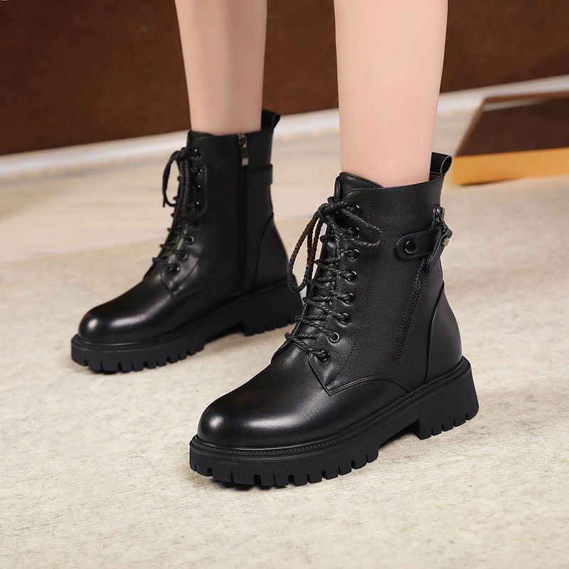 New British-style Thickened Insulated And Fleece-lined Womens Dr Martens Boots foto 4