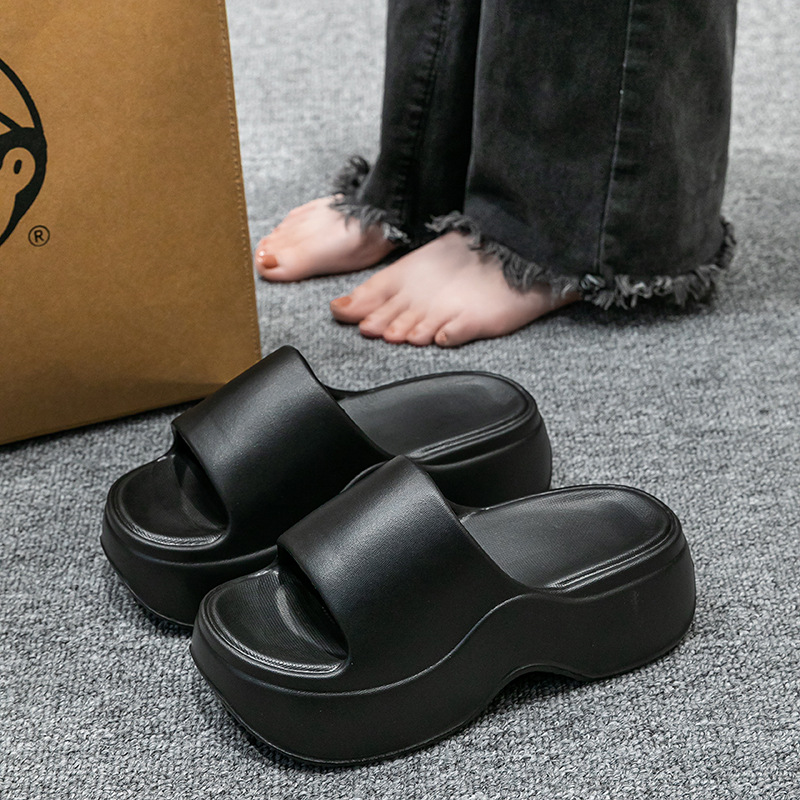 Womens Non-Slip Height-Enhancing Slippers For Home Indoor And Outdoor Wear foto 2