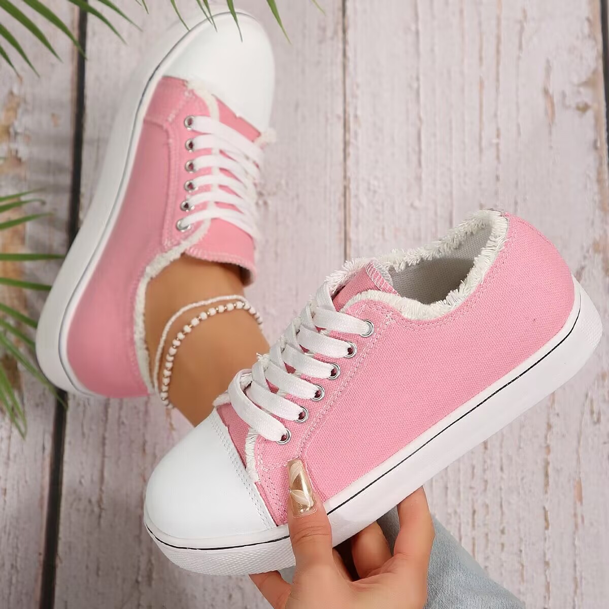 Women's Lace-up Casual Shoes Lightweight foto 4