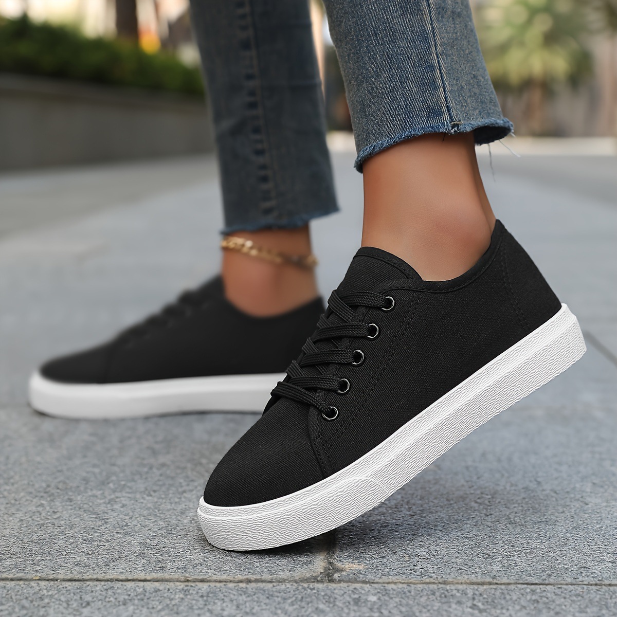 Canvas Shoes Soft Bottom Couple Plus Size Men And Women foto 4