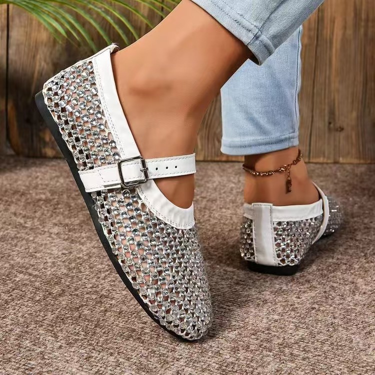 Round Toe Flat Bottom Comfortable Fashion Women's Shoes foto 3
