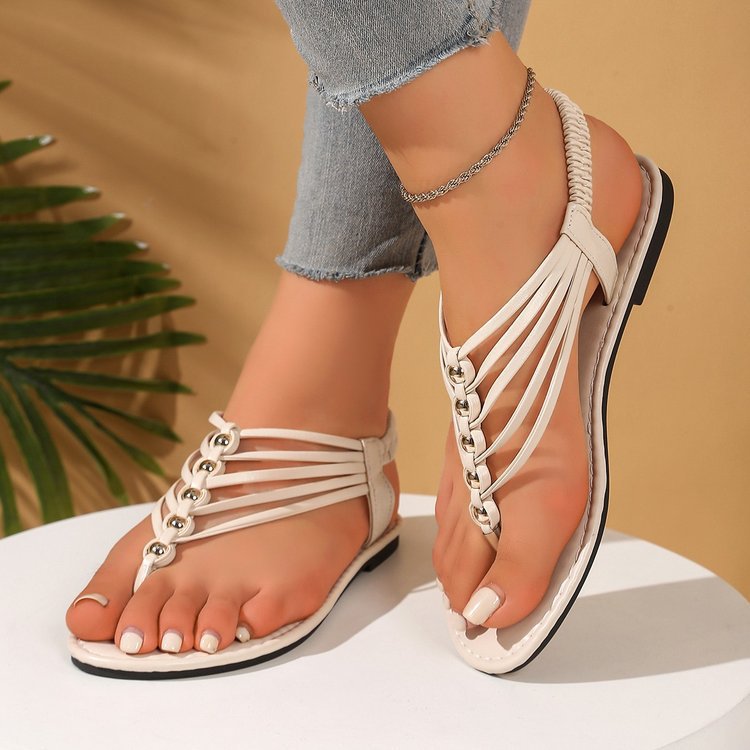 Versatile Open-toe Sandals With An Elastic Cuff, Perfect For Layering And Wearing Outdoors foto 5