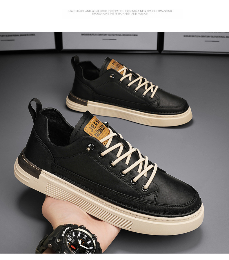 Men's Business Shirt Fashion Low Top Casual Shoes foto 5