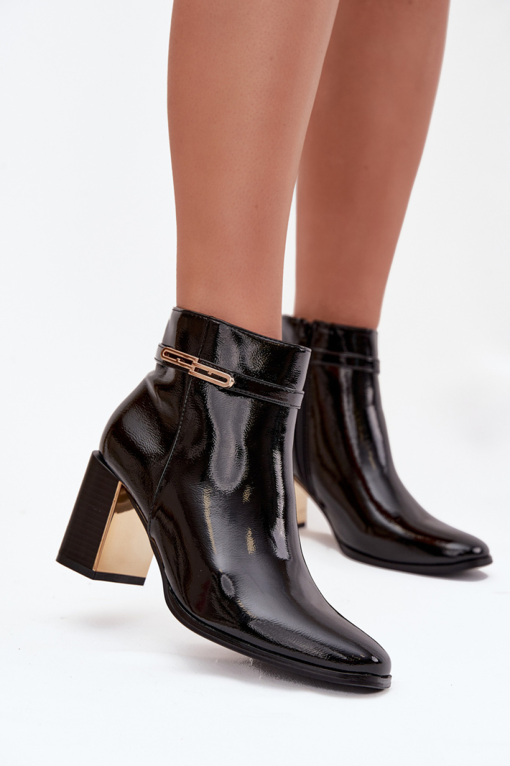 Laarsjes met hoge hak Step in style