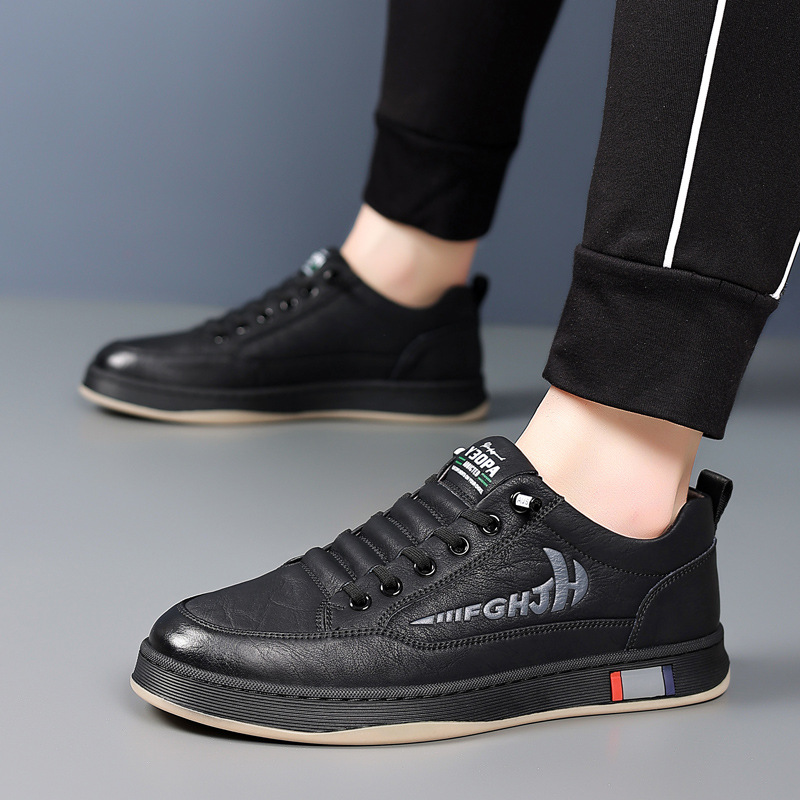 New Breathable All-matching Casual Men's Leather Shoes foto 4
