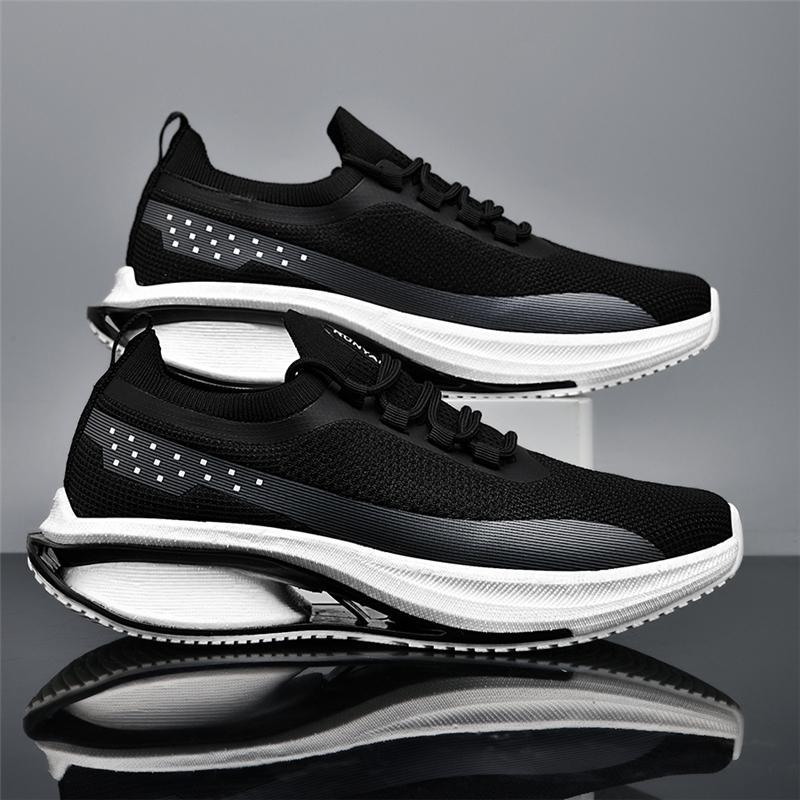 Mens Casual Breathable Athletic Running Shoes foto 3