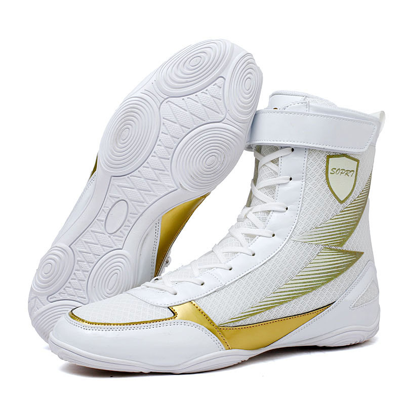 Professional Wrestling Gym Non-slip Competition Training Shoes foto 5
