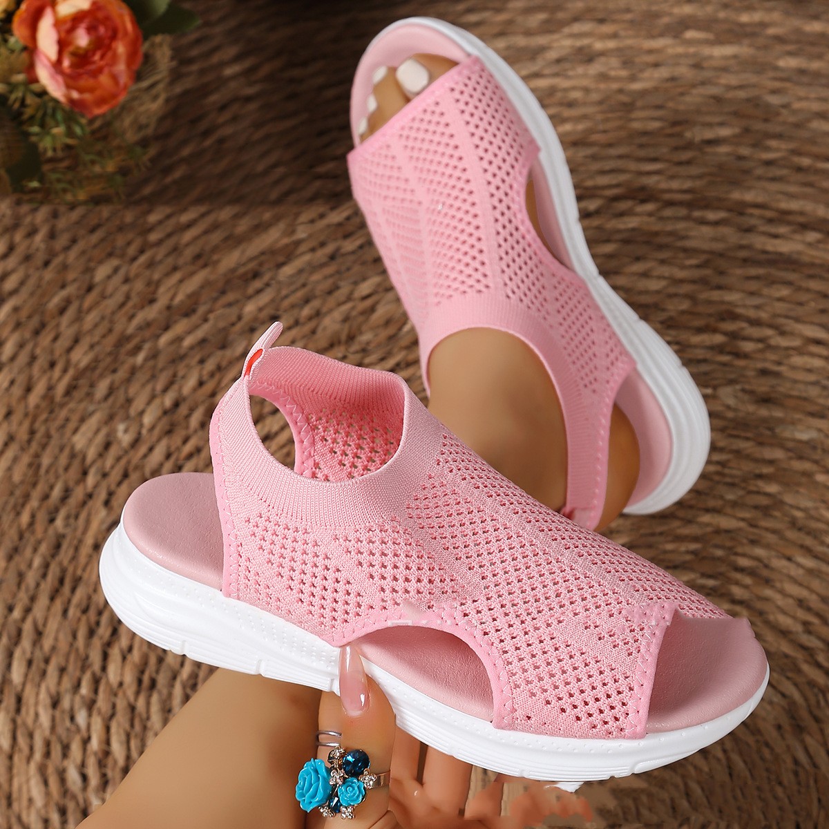 Women's Platform Sports Sandals Summer Flat foto 5