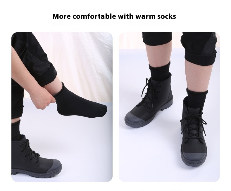 Rain Waterproof Rubber Short Boots foto 3