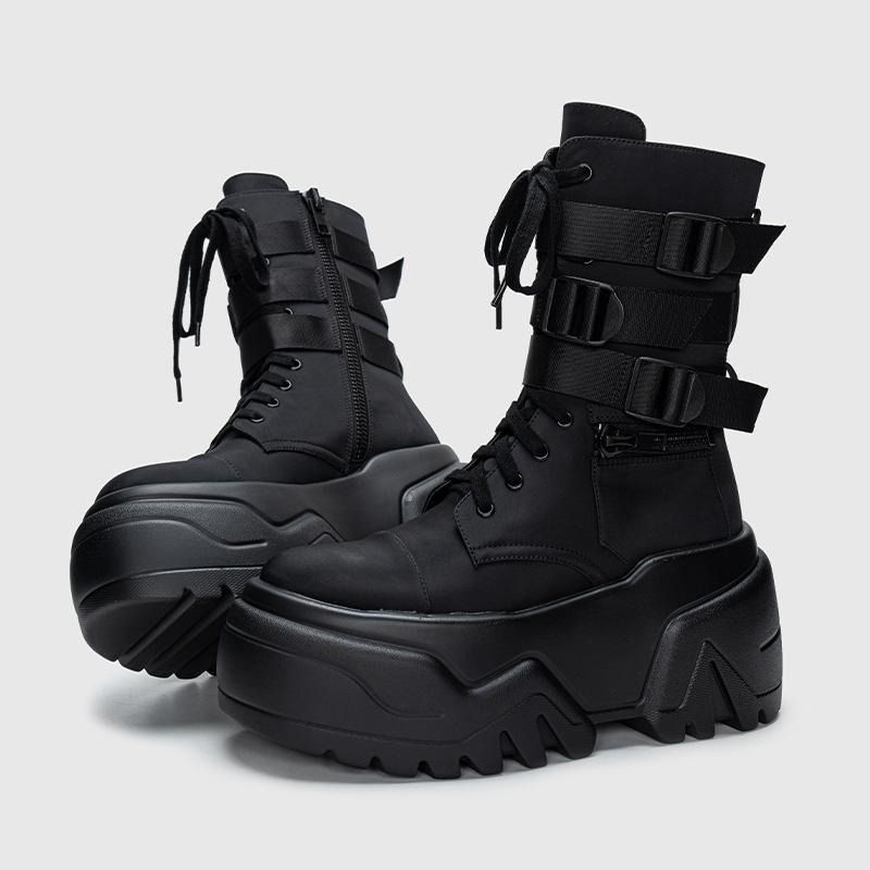 Super High Thick Sole 9cm Unisex Boots foto 4