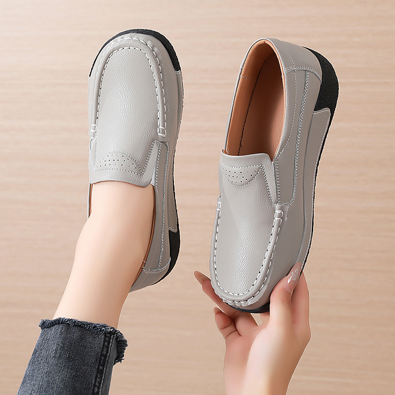 Thick-soled Mom Shoes Soft-soled Casual Pumps Four Seasons foto 5