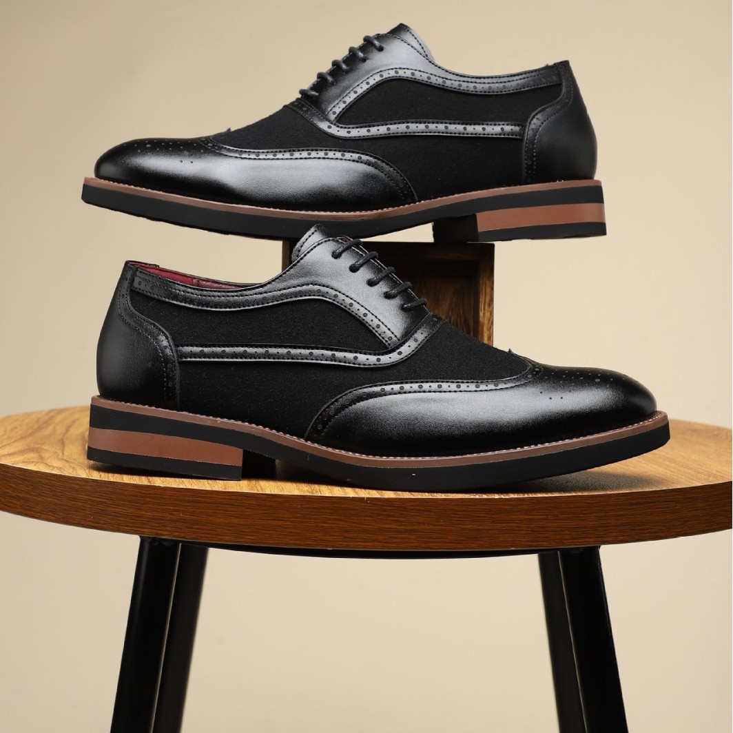 Men's High-end Business Casual And Comfortable Breathable Leather Shoes foto 3