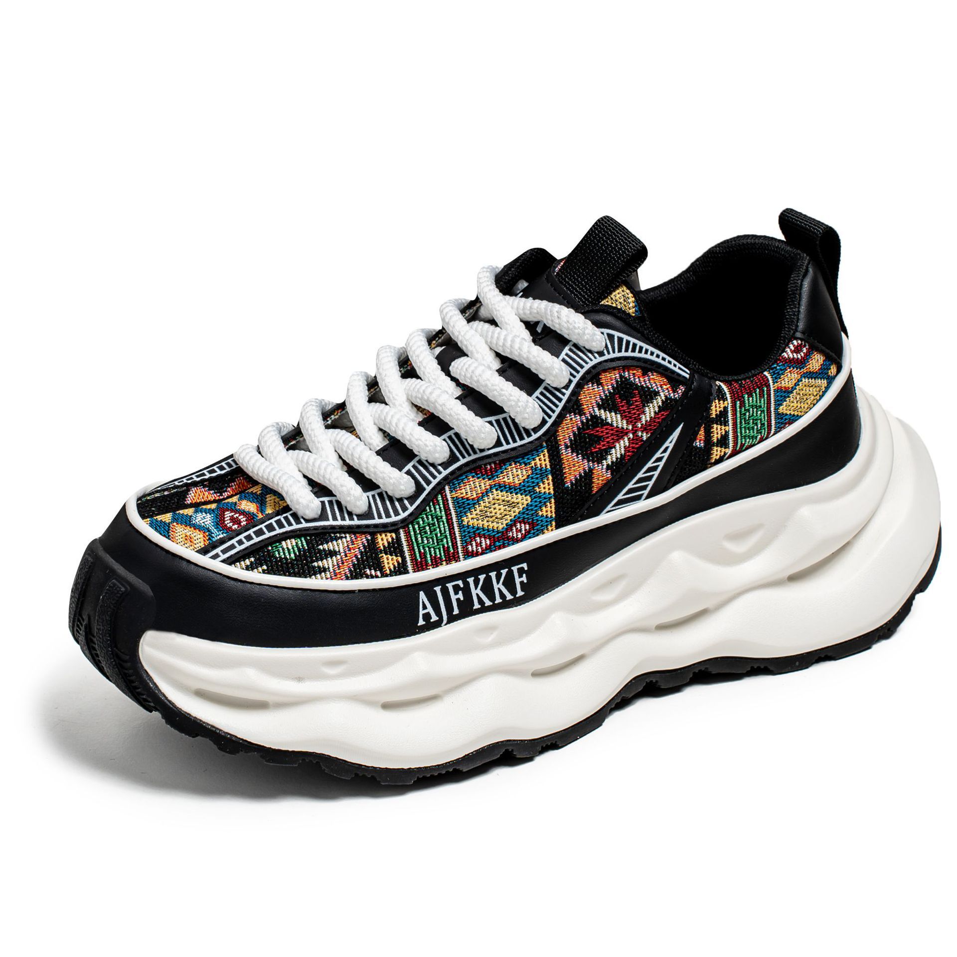 Casual Sneaker Men's Height Increasing Breathable Popular Dad Shoes foto 3