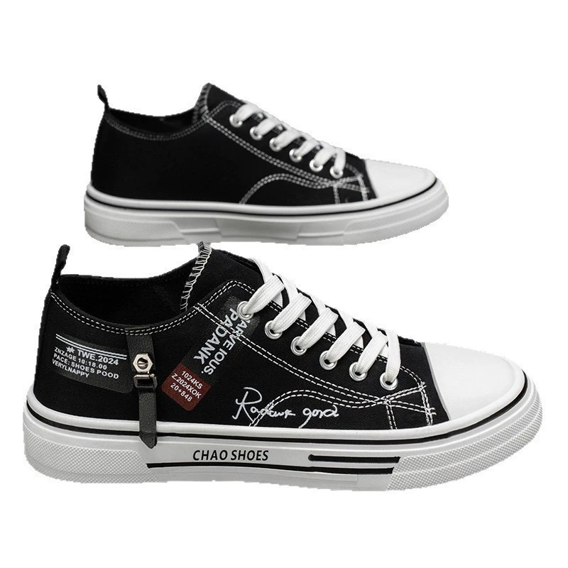 Mens Casual Everyday Canvas Shoes Trend foto 4