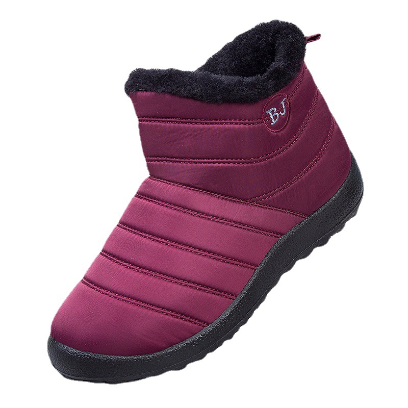 Womens Waterproof Mid-Calf Zip Snow Boots For Fall And Winter foto 5
