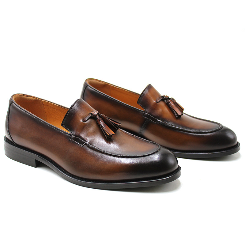 Tassel Loafers Men's British High-end Shoes foto 2