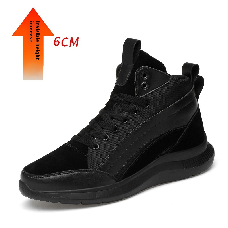 Height Increasing 6 Autumn And Winter Invisible Height Increasing Insole 8CM Men's Shoes foto 5
