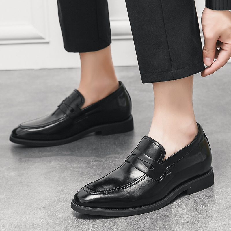 New Casual Plus Size Leather Shoes foto 2