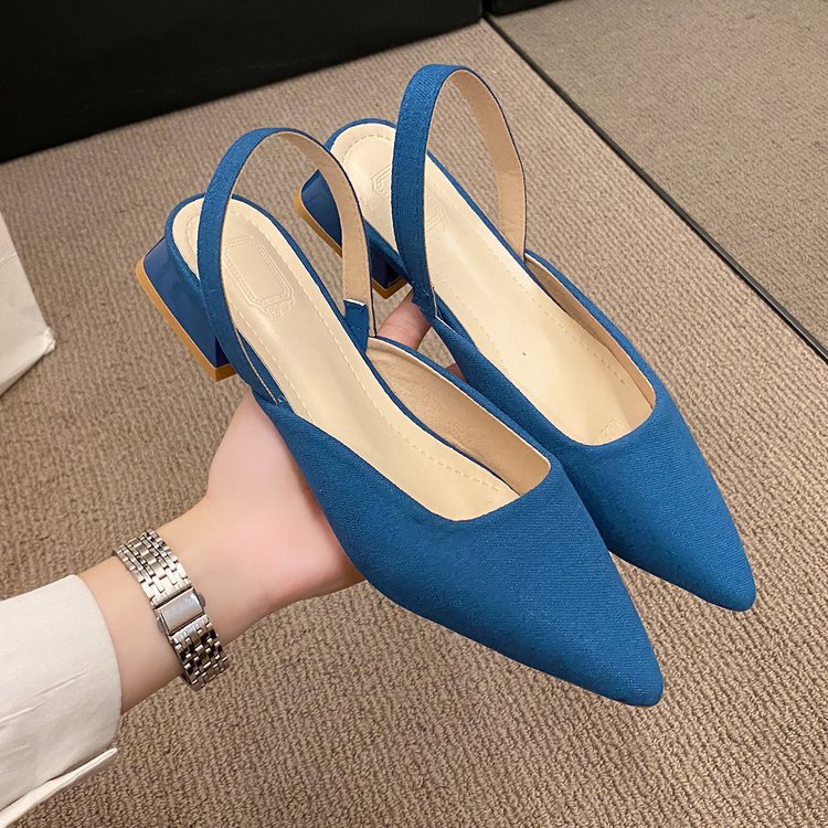 Women's Fashion Personality Solid Color Sandals foto 2