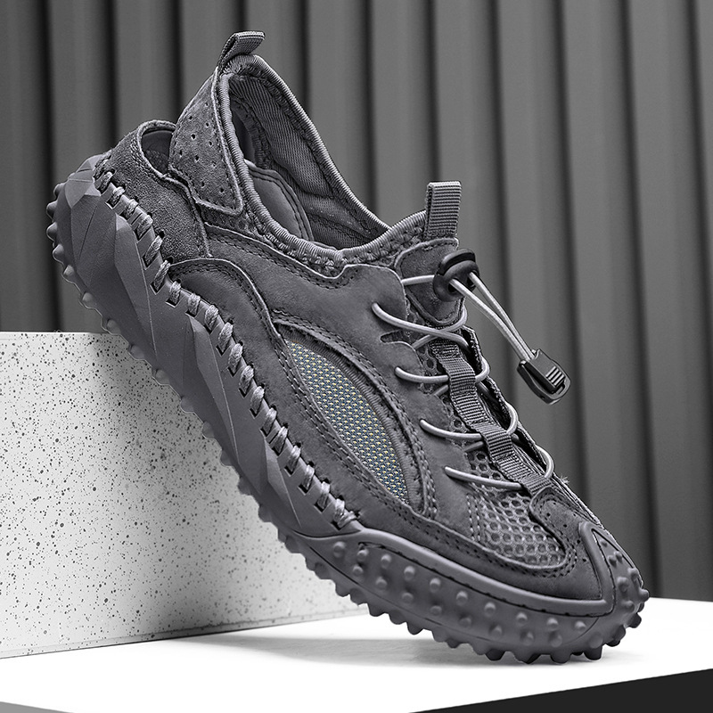 Men's Outerwear Sports Sandals Hole Non-slip Hollow Wading Shoes foto 5