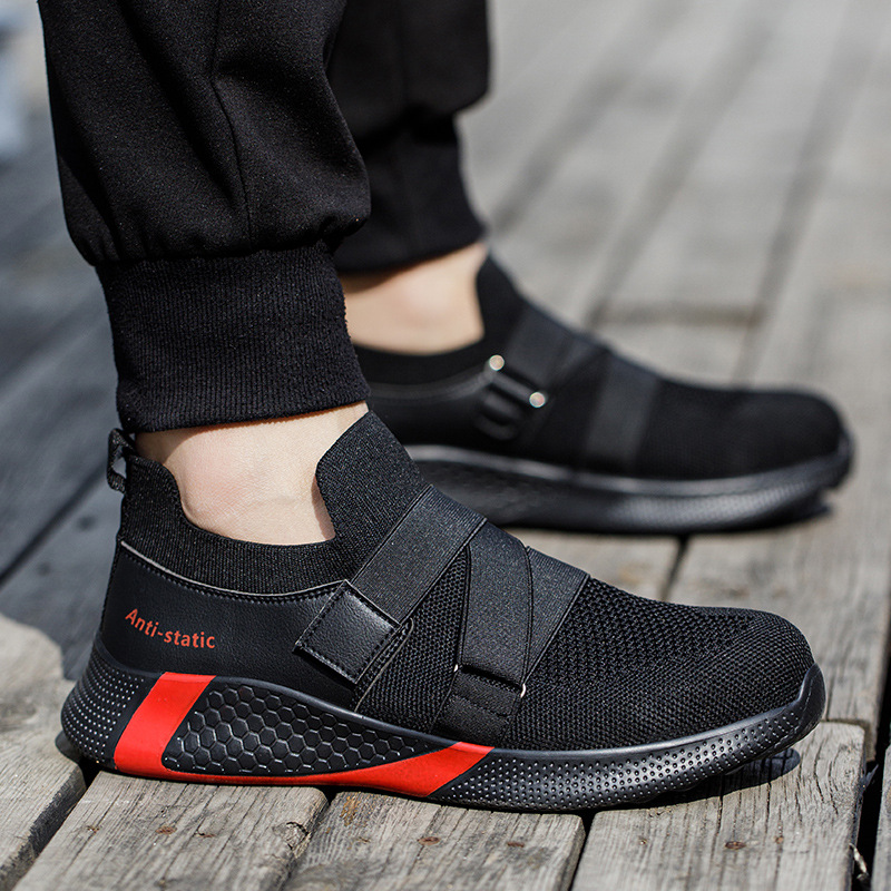 Anti-static New Attack Shield And Anti-stab Wear-resistant And Lightweight Breathable Work Safety Protective Footwear foto 3