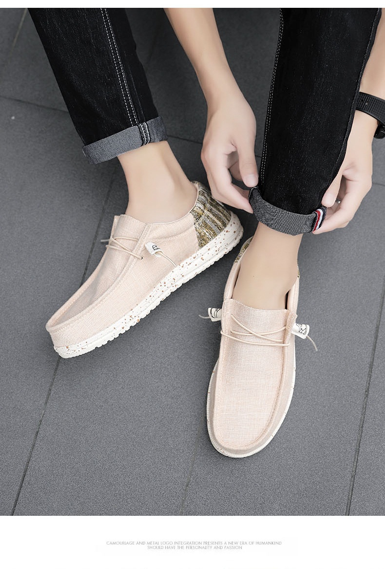 Men's Patchwork Breathable Casual Canvas Shoes foto 5