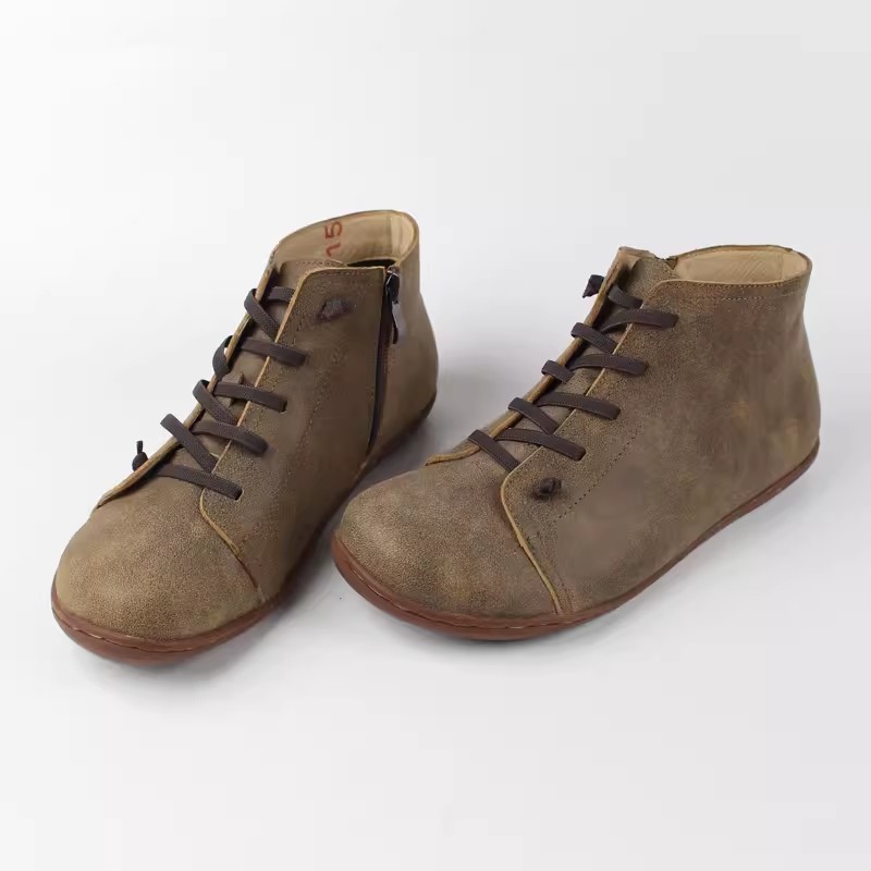 Womens Boots Made From Full-grain Cowhide Leather With A Soft Sole foto 3