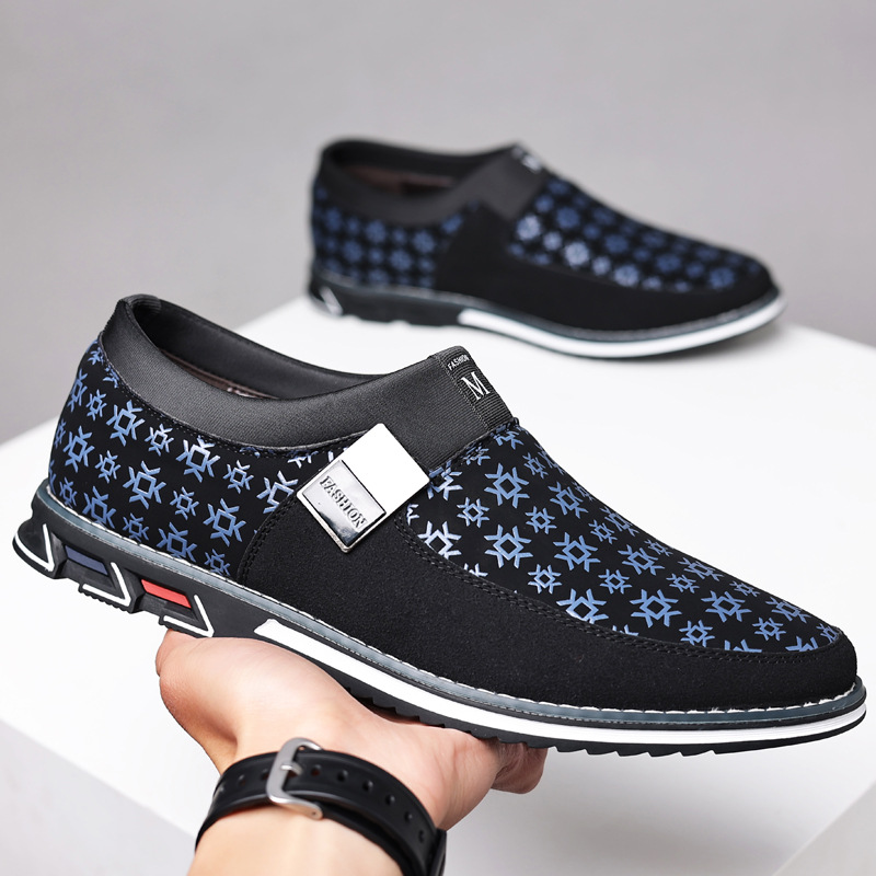 European And American Loafers Casual Shoes Color Flat foto 3